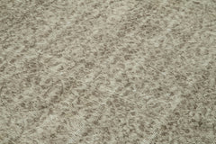 Overdyed Vintage Kahverengi Eskitme Pamuk Yün El Dokuma Halısı 166x280 Agacan