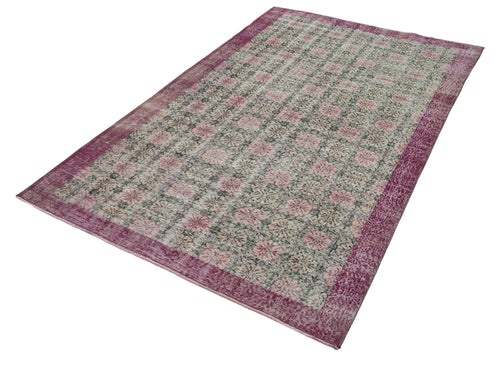 Checkered Kilim Kırmızı Damalı Pamuk Yün El Dokuma Halısı 148x243 Agacan