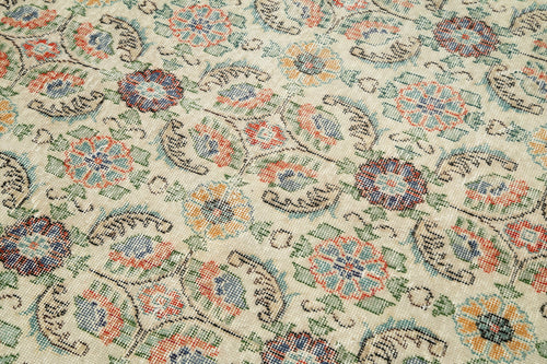 Checkered Kilim Beyaz Damalı Pamuk Yün El Dokuma Halısı 154x274 Agacan