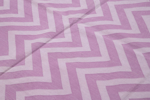 Geometric Duri Mor Geometrik Pamuk Yün El Dokuma Halısı 242x295 Agacan
