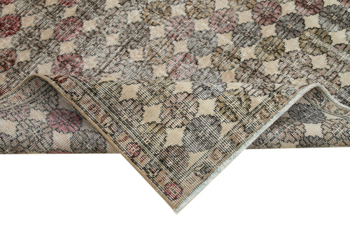 Checkered Kilim Beyaz Damalı Pamuk Yün El Dokuma Halısı 171x292 Agacan