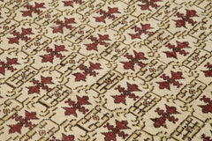 Checkered Kilim Kırmızı Damalı Pamuk Yün El Dokuma Halısı 176x284 Agacan