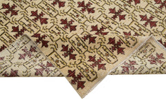 Checkered Kilim Kırmızı Damalı Pamuk Yün El Dokuma Halısı 176x284 Agacan