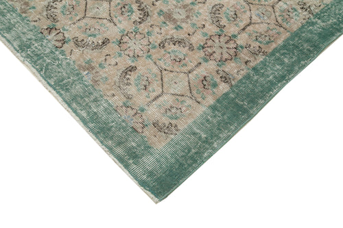 Checkered Kilim Bej Damalı Pamuk Yün El Dokuma Halısı 210x308 Agacan