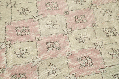 Checkered Kilim Beyaz Damalı Pamuk Yün El Dokuma Halısı 153x260 Agacan