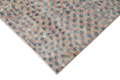 Checkered Kilim Beyaz Damalı Pamuk Yün El Dokuma Halısı 161x272 Agacan