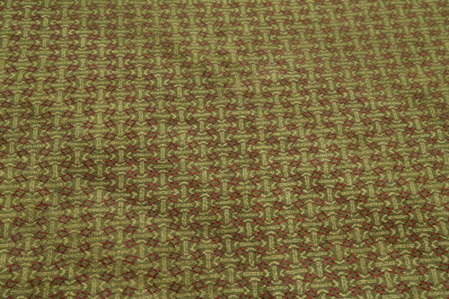 Tebriz Yeşil Klasik Pamuk Yün El Dokuma Halısı 231x314 Agacan