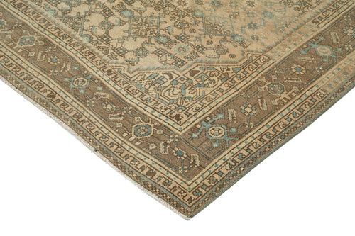 Persian Bej Klasik Pamuk Yün El Dokuma Halısı 160x313 Agacan