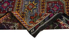 Geometric Kilim Beyaz Geometrik Keçi Tüyü El Dokuma Halısı 170x273 Agacan