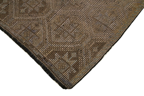 Geometric Kilim Bej Geometrik Keçi Tüyü El Dokuma Halısı 166x323 Agacan