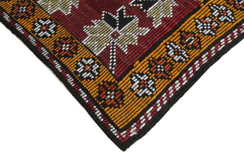 Geometric Kilim Beyaz Geometrik Keçi Tüyü El Dokuma Halısı 208x331 Agacan