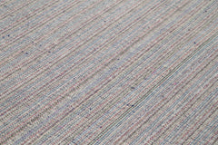 Vintage Flatweave Beyaz Eskitme Pamuk Yün El Dokuma Halısı 290x409 Agacan