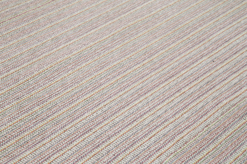 Vintage Flatweave Beyaz Eskitme Pamuk Yün El Dokuma Halısı 317x408 Agacan