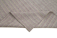 Vintage Flatweave Beyaz Eskitme Pamuk Yün El Dokuma Halısı 320x410 Agacan