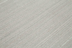 Vintage Flatweave Bej Eskitme Pamuk Yün El Dokuma Halısı 305x420 Agacan