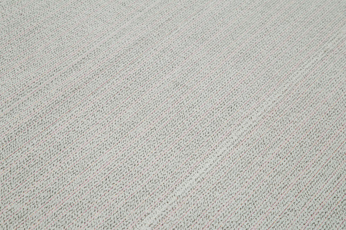 Vintage Flatweave Bej Eskitme Pamuk Yün El Dokuma Halısı 270x375 Agacan