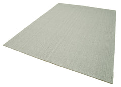 Vintage Flatweave Bej Eskitme Pamuk Yün El Dokuma Halısı 204x285 Agacan