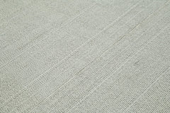 Vintage Flatweave Bej Eskitme Pamuk Yün El Dokuma Halısı 206x334 Agacan