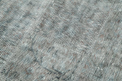 Kırk Yama Gri Patchwork Pamuk Yün El Dokuma Halısı 85x250 Agacan
