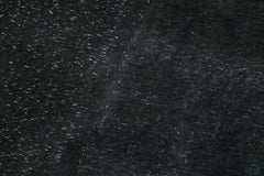 Overdyed Vintage Siyah Eskitme Pamuk Yün El Dokuma Halısı 101x382 Agacan