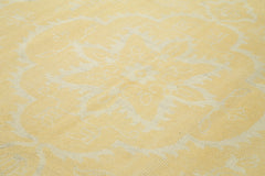 Tebriz Sarı Klasik Pamuk Yün El Dokuma Halısı 272x363 Agacan