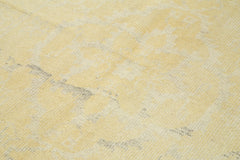 Tebriz Sarı Klasik Pamuk Yün El Dokuma Halısı 152x240 Agacan