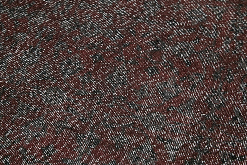 Zile Siyah Eskitme Pamuk Yün El Dokuma Halısı 144x370 Agacan