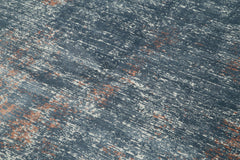 Soho VintageMavi Eskitme Akrilik Viskon El Dokuma Halısı 160x230 Agacan