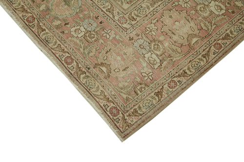 Persian Bej Klasik Pamuk Yün El Dokuma Halısı 300x392 Agacan