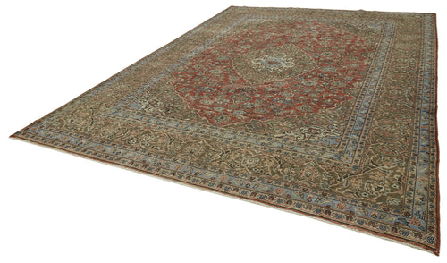 Persian Kırmızı Klasik Pamuk Yün El Dokuma Halısı 288x398 Agacan