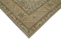 Persian Bej Klasik Pamuk Yün El Dokuma Halısı 290x385 Agacan