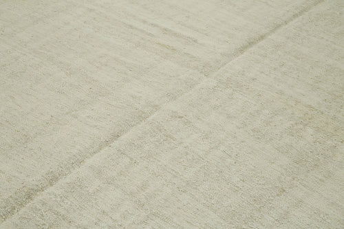 Kendir Bej Geometrik Hemp El Dokuma Halısı 231x348 Agacan