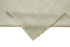 Kendir Bej Geometrik Hemp El Dokuma Halısı 237x340 Agacan