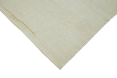 Kendir Bej Geometrik Hemp El Dokuma Halısı 210x292 Agacan