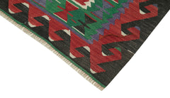 Anatolian Kilim Kırmızı Geometrik Pamuk Yün El Dokuma Halısı 88x123 - El Dokuma - HALI.NET