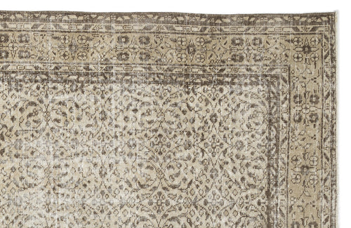 Atina 10623 Bej Eskitme Yün El Dokuma Halısı 205 x 317 - El Dokuma - HALI.NET