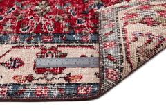 Atina 14157 Kırmızı Eskitme Yün El Dokuma Halısı 164 x 263 - El Dokuma - HALI.NET