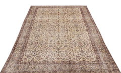 Atina 14760 Bej Eskitme Yün El Dokuma Halısı 156 x 263 - El Dokuma - HALI.NET