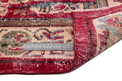 Atina 14936 Kırmızı Eskitme Yün El Dokuma Halısı 173 x 271 - El Dokuma - HALI.NET
