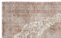 Atina 15599 Bej Eskitme Yün El Dokuma Halısı 175 x 280 - El Dokuma - HALI.NET