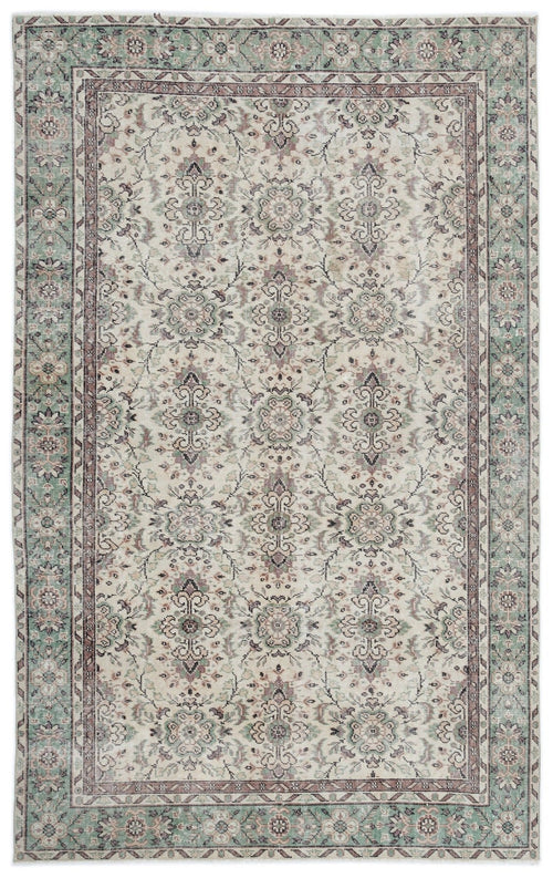 Atina 15790 Bej Eskitme Yün El Dokuma Halısı 167 x 266 - El Dokuma - HALI.NET