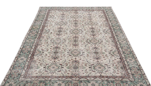 Atina 15790 Bej Eskitme Yün El Dokuma Halısı 167 x 266 - El Dokuma - HALI.NET