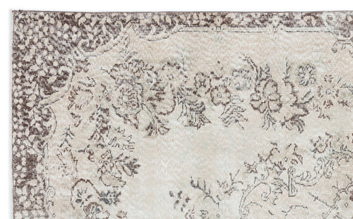 Atina 15824 Bej Eskitme Yün El Dokuma Halısı 172 x 280 - El Dokuma - HALI.NET