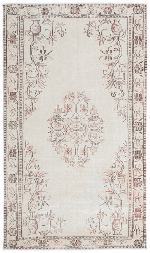 Atina 16367 Bej Eskitme Yün El Dokuma Halısı 165 x 283 - El Dokuma - HALI.NET