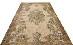 Atina 17004 Bej Eskitme Yün El Dokuma Halısı 176 x 306 - El Dokuma - HALI.NET
