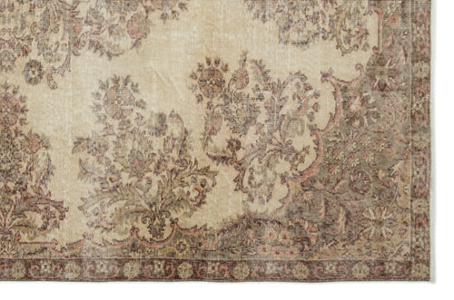 Atina 19258 Bej Eskitme Yün El Dokuma Halısı 196 x 300 - El Dokuma - HALI.NET