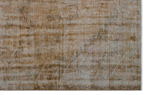 Atina 23809 Kahverengi Eskitme Yün El Dokuma Halısı 188 x 290 - El Dokuma - HALI.NET