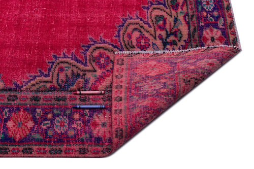 Atina 26919 Kırmızı Eskitme Yün El Dokuma Halısı 170 x 285 - El Dokuma - HALI.NET