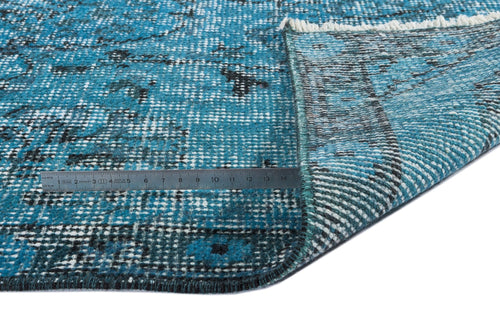 Atina 8033 Turkuaz Eskitme Yün El Dokuma Halısı 180 x 300 - El Dokuma - HALI.NET